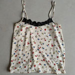 Atmosphere  Women's Floral Lace Trim Tank Top Size US 8 Photo 0