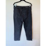 Madewell Classic Straight Leg Ankle Jeans Black Women's Size 28 Photo 2