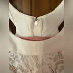 Xtraordinary  White Lace Halter Dress Photo 2