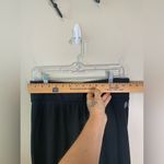 Victoria's Secret Victoria’s Secret black cut out Capri yoga pants size L Photo 8