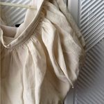 ZARA  Cream Bubble Skirt Photo 9