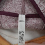 Kyodan Outdoor Hoodie Womens XL Pink Marled Quarter Zip Fleece Thumbholes Cozy Photo 5