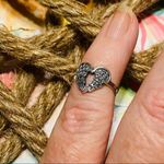 Sterling Silver Angel Wings Toe Ring Silver Photo 2