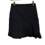 Privacy Please  women's black smocked‎ mini skirt size Small Photo 4