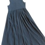 Frye Sleeveless Black Dress Button-Down Stretch Casual Classic Size Small Photo 7