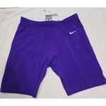 Nike  Men's Football Tights Shorts Purple SIZE XXL L19'' x W32'' Photo 3