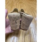 Chocolat Blu Golden Platform Sandals Women's 7.5 Brown Leather Block Heel S64 Photo 2