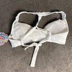 BECCA by Rebecca virtue BECCA White Lace Bikini Top Photo 3