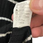 Vince Ribbed Stripe Cardigan Black White Women’s Medium Cotton Long Layering Photo 7