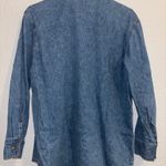 Disney Vintage Embroidered Denim Long Sleeve Photo 4