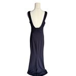 Katie May  - Westward Navy Blue Scoop Neck Mermaid Gown Sz 10 Photo 3