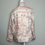 Gap ‎ Belted Pink Camo Utility Jacket Cotton Size Small Photo 5