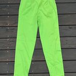 Authentic Vintage Slime Green Bernard Zins Pants Trousers Made in France Size 28 Photo 3