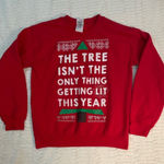 Gildan “The Tree Isn’t The Only Thing Getting Lit This Year” Christmas Sweater Photo 0