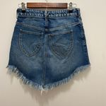 Free People Denim Fringe Skirt Photo 1