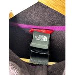 The North Face Dark Purple 1/4 Zip Fleece Long Sleeve Pullover Women's Medium Photo 2