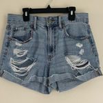 Aeropostale  distressed jean mom shorts Photo 1
