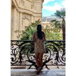 Lulus Dandy Lion Mini Dress S Shift Yellow Print Tile Vacation Party Summer Trip Photo 10