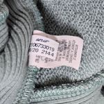 Aerie  Zebra Print Oversized Sweatshirt Light Blue‎ Grey Long Sleeve Crew Neck XS Photo 5