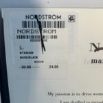 Natori  Marylin Sheer Tights Nude Black Size Medium Floral Detail Leg Pair of 2 Photo 7