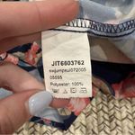 SheIn  Blue and Pink Floral Romper Photo 5