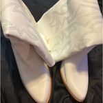 White Cowgirl boots Size 10 Photo 1