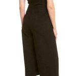 Lafayette 148 New York Rooney Sleeveless Cropped Jumpsuit in Black Size XL NWT Photo 1