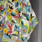 Band of Gypsies Cover Up Women's S/M Floral Sheer Open Boho Photo 3