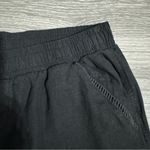 Briggs New York Briggs Women‎ Black Linen Blend Loose Fit Relaxed Fit Elastic Band Pants Size L Photo 3