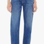 Mother Jeans High Waisted Study Hover 25 Blue Photo 0
