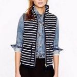 J.Crew Navy Striped Excursion Vest Photo 0