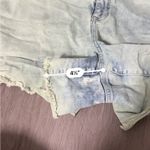 Torrid  Acid Wash Denim High Rise Raw Hem Cut Off Short Shorts Size 26‎ Plus Photo 9