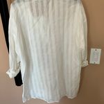 ZARA STRIPED FABRIC SHIRT Photo 5