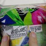 Vintage Bright Tropical Floral Tribal Print Shirt Pink Photo 8