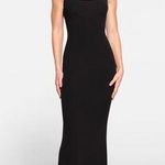 SKIMS  long slip dress in onyx. Size small Photo 0