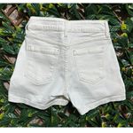 Just Black Denim  White High Rise Shorts Size Small Photo 1