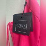 Ieena by Mac Duggal Vivid Pink Mini Dress Size 12 Photo 2