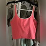 Hot Pink & White Crop Tank Top Size M Photo 4