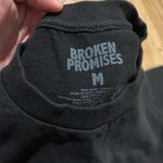 Hot Topic Broken Promises Lust Graphic Crop Top Size Medium Photo 1