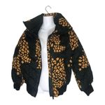 MARCELL VON BERLIN print puffer jacket size 6 BNWT Ski winter core school travel Green Photo 3