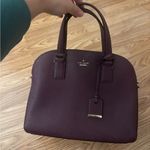 Kate Spade  Burgundy Satchel Handbag Photo 12