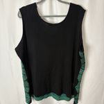 Misook Women’s Plus Abstract Floral Print Knit Sleeveless Top Tank Shell 3X NWOT Photo 5