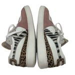 Diadora Heritage Women's White Sneaker with Pink Suede & Leopard Print Detail Size undefined Photo 5