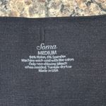 Soma  Black Tummy Control Waisted Leggings Size Medium EUC #VEG-2776 Photo 2