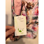 Brand New Next Women's Size XS Pink Black Sleeveless Top Shirt Blouse Photo 4