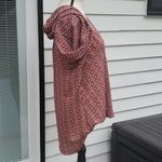 Max Studio Faux Wrap High-Low waist V-Neck Blouse Photo 3