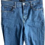 Banana Republic High Rise Slim Denim Jean Blue Size 10 Tall 30L stretch Photo 1