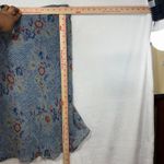 Chadwick's Y2K 6 Silk Blue Skirt Floral Cottage Romantic Fairy Coquette Ballet Photo 8