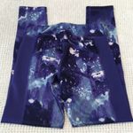 Adidas Women's  Climalite Purple Galaxy Space Flight Leggings Size SML EUC #6436 Photo 2