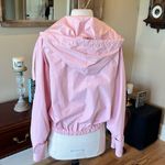 Scuba Neck Windbreaker Hooded Zip Pastel Pink Size undefined Photo 4
